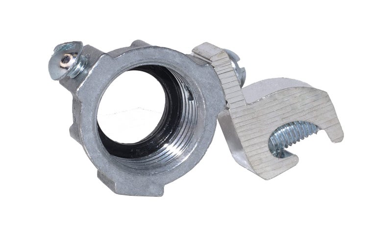 Sigma Electric Sigma Engineered Solutions ProConnex 43386 Rigid Insulated Metallic Grounding Bushing with Lay-in Lug 2-Inch Conduit Fitting, 1-Pack - Image 2